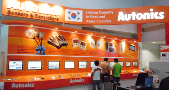 Best booth design award at Manufacturing Technology World 2010, Philippine